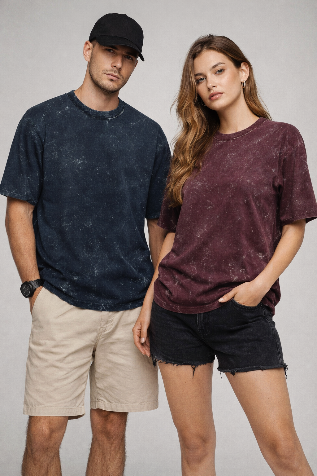 Acid Washed Oversized Tee