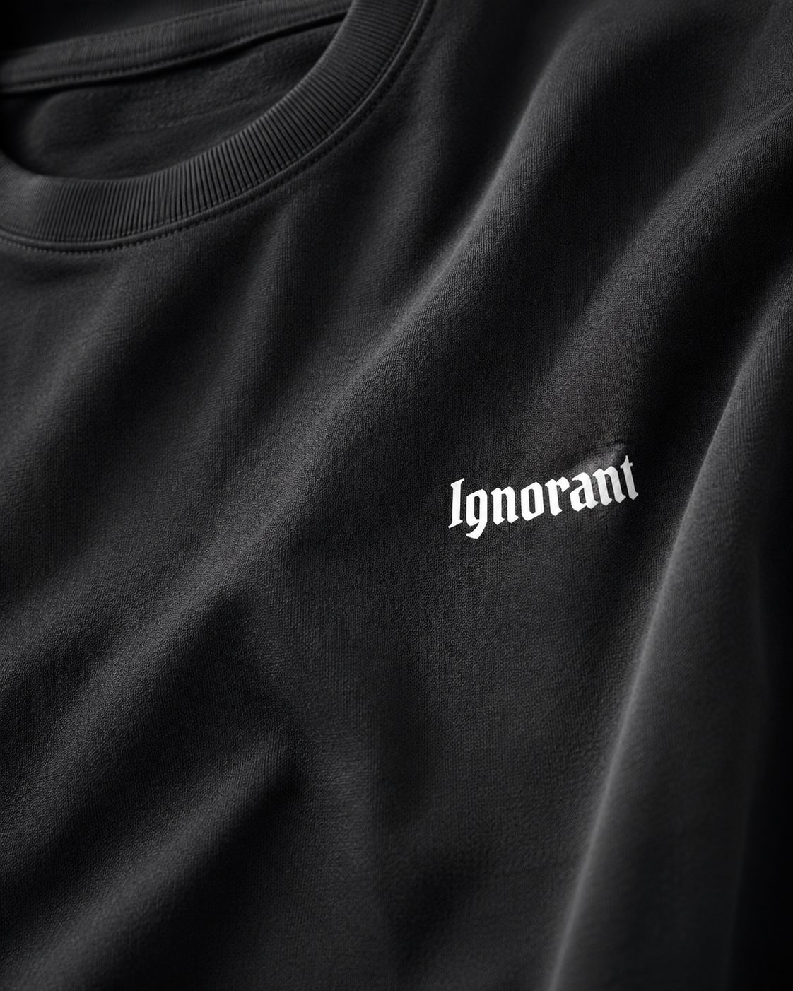 Ignorant Unisex Terry Oversized Tee
