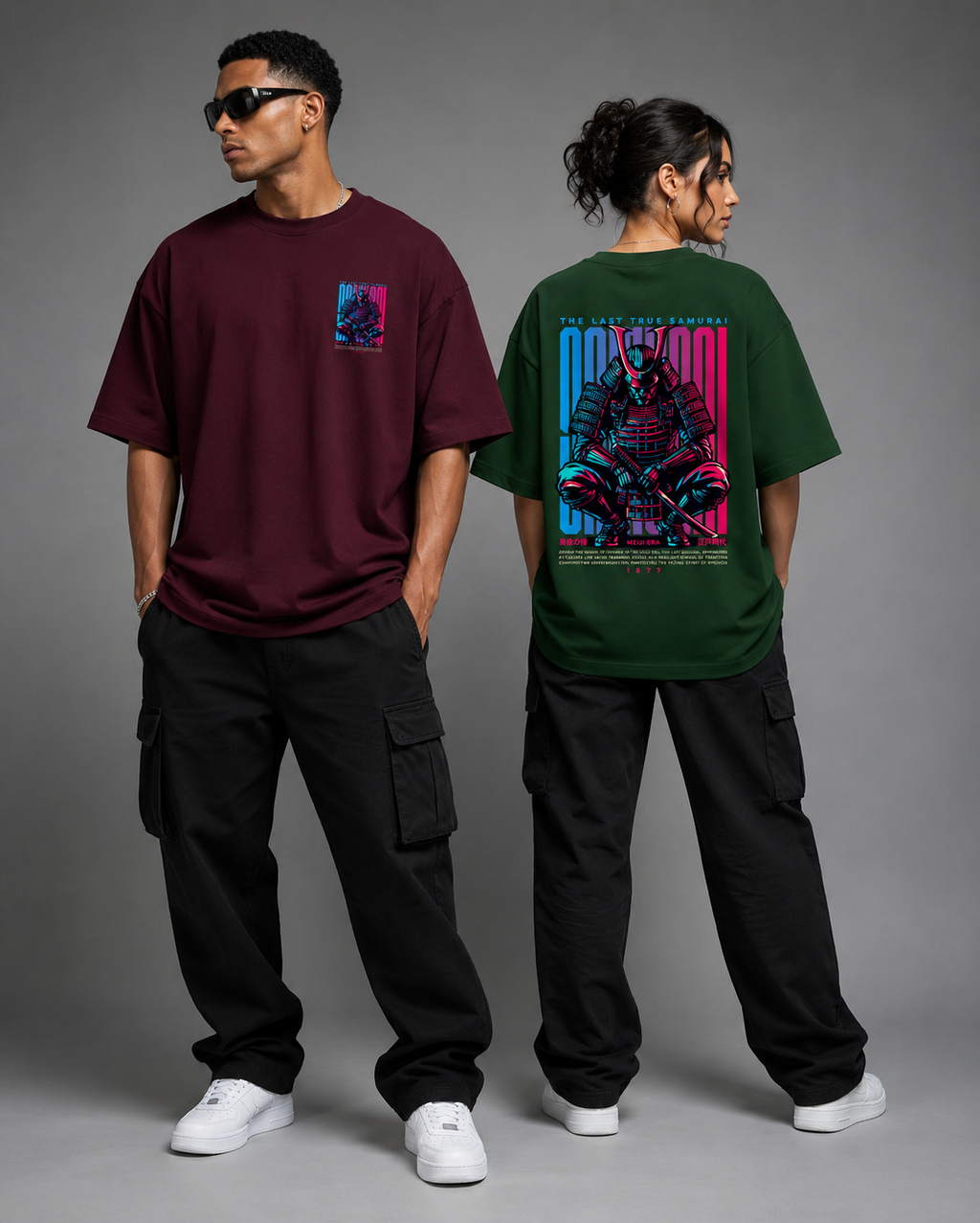 The Last Samurai Terry Oversized Tee