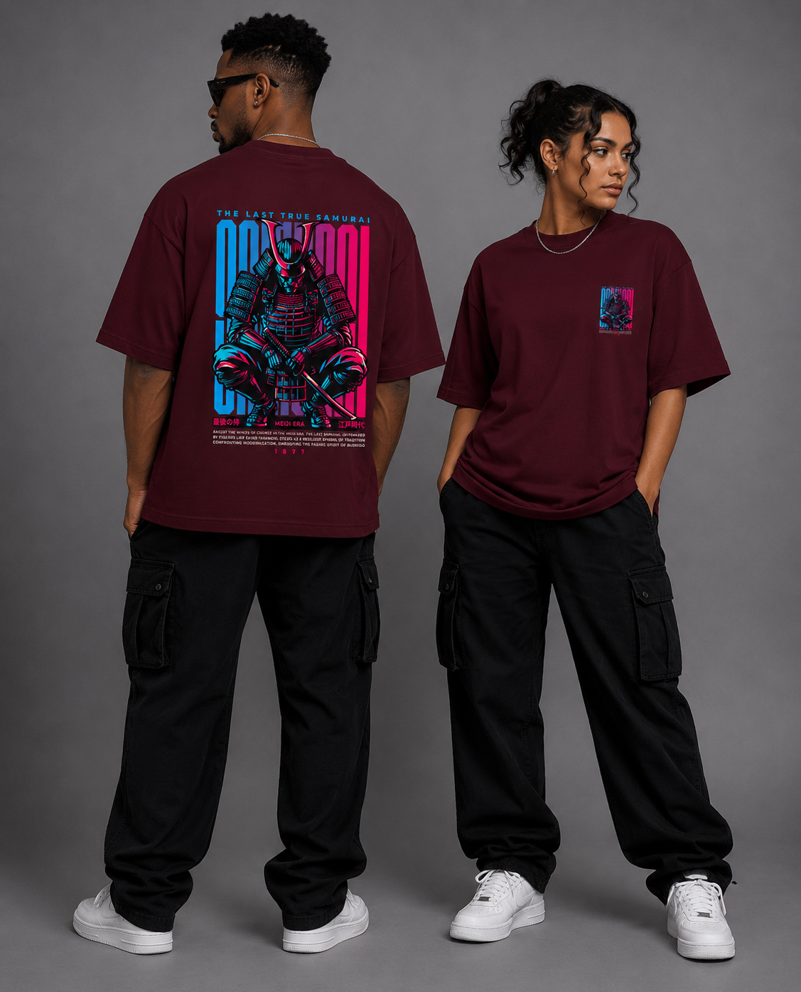 The Last Samurai Terry Oversized Tee