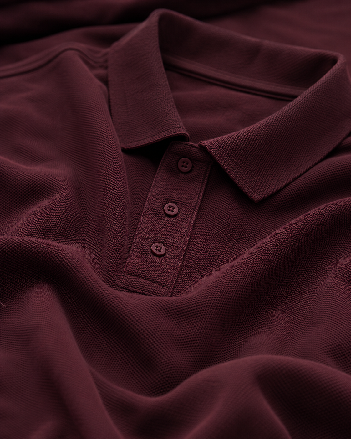 Premium Pique Waffle Knit Polo