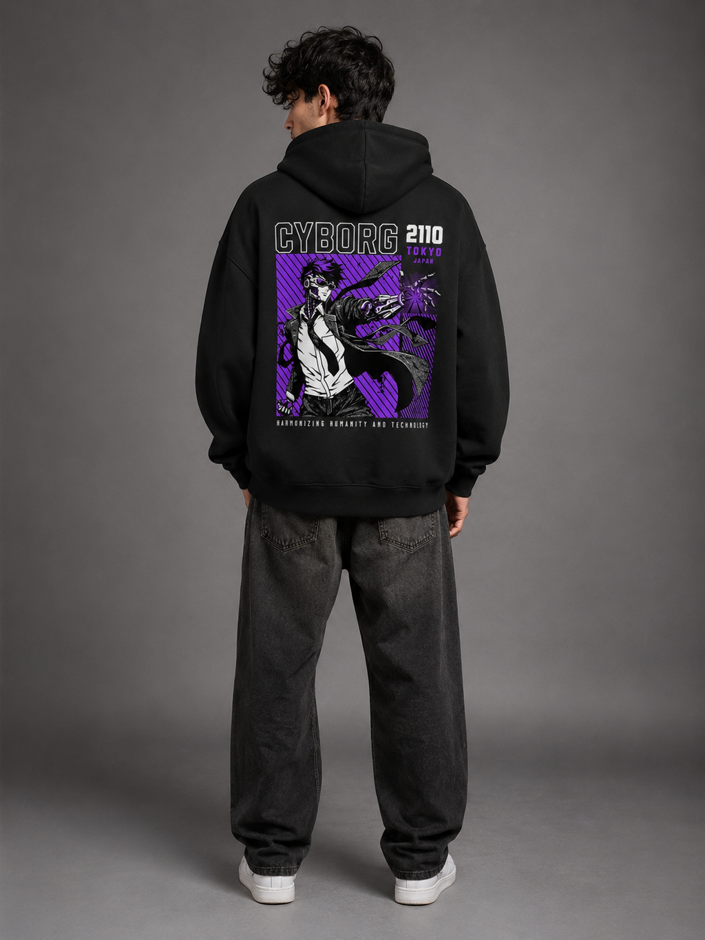 Cyborg Oversized Hoodie