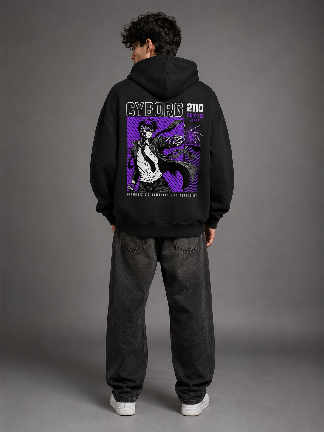 Cyborg Oversized Hoodie