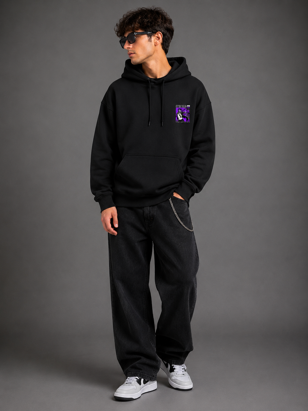 Cyborg Oversized Hoodie