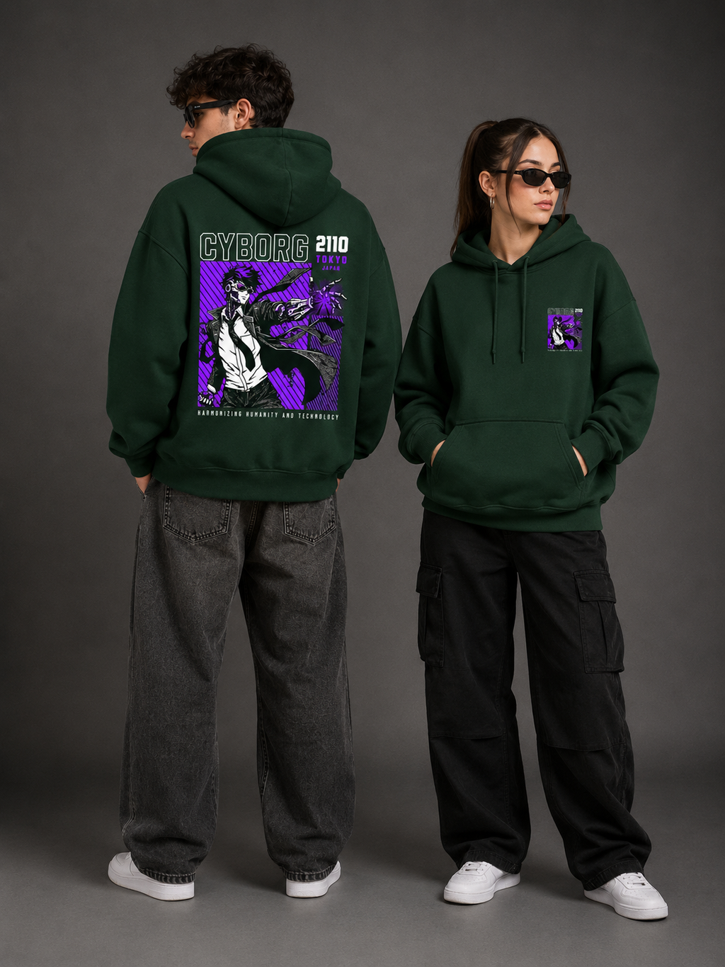 Cyborg Oversized Hoodie