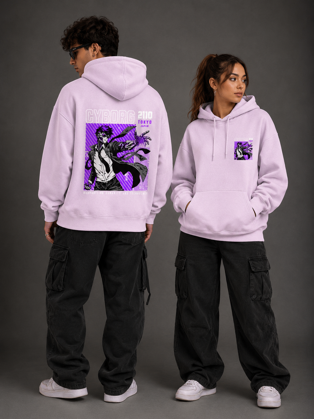 Cyborg Oversized Hoodie