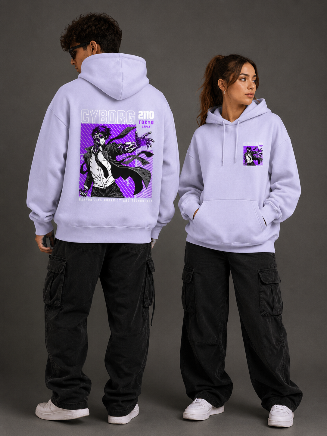 Cyborg Oversized Hoodie