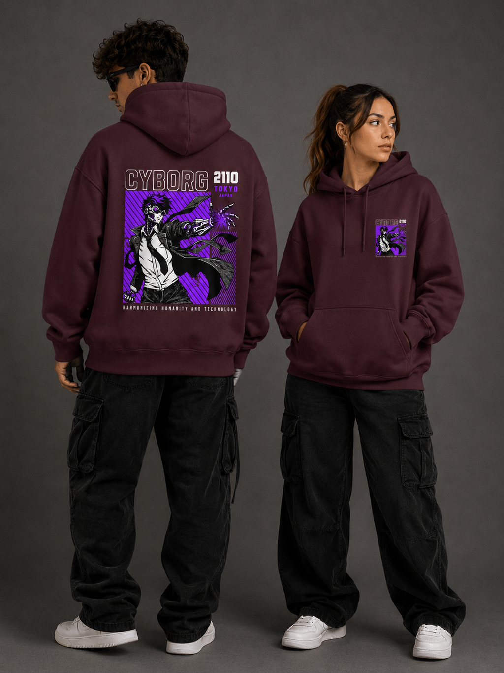 Cyborg Oversized Hoodie