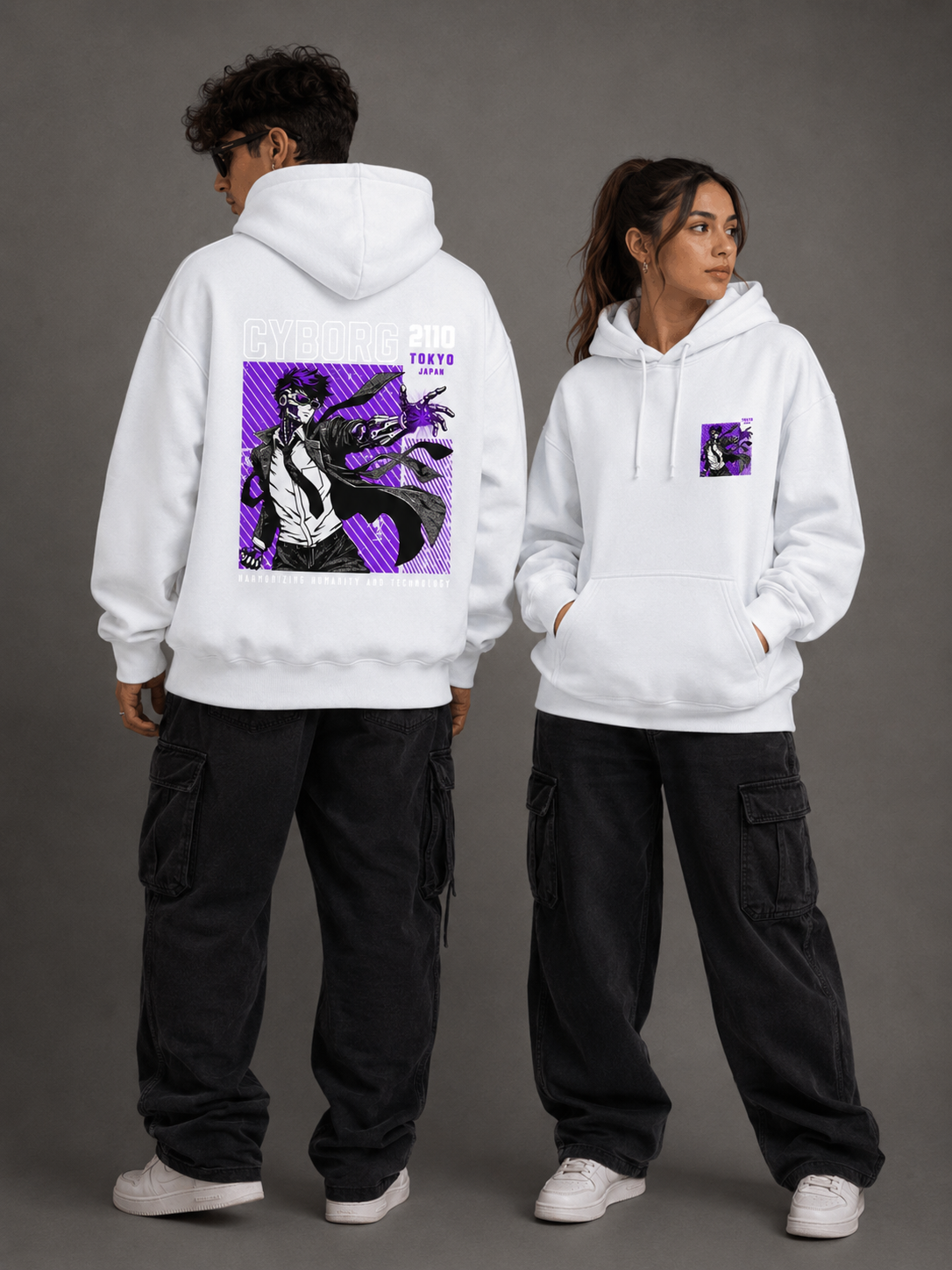Cyborg Oversized Hoodie