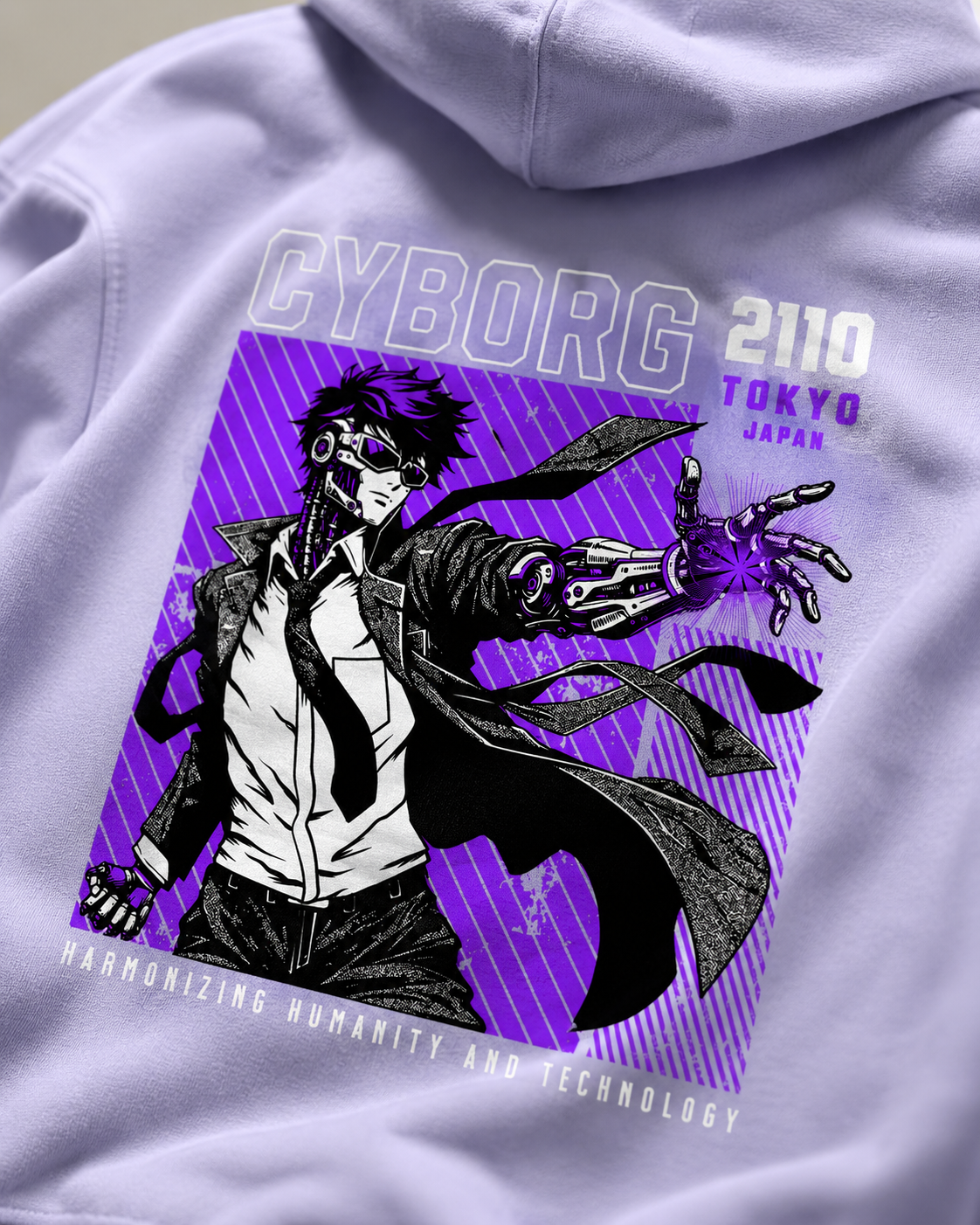 Cyborg Oversized Hoodie
