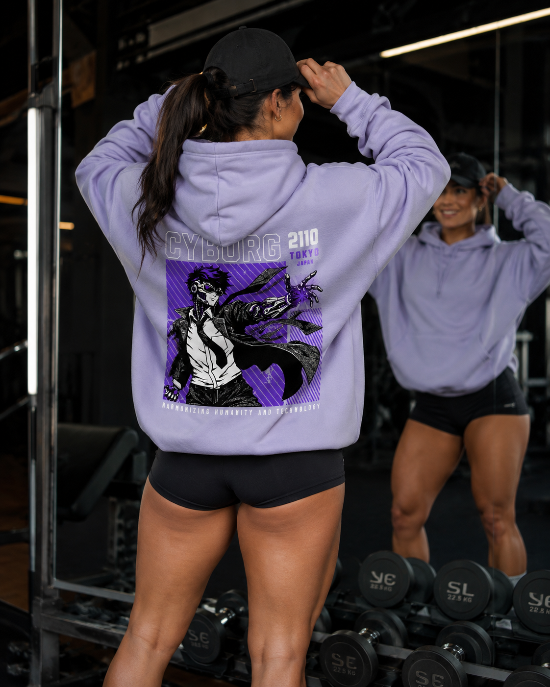 Cyborg Oversized Hoodie