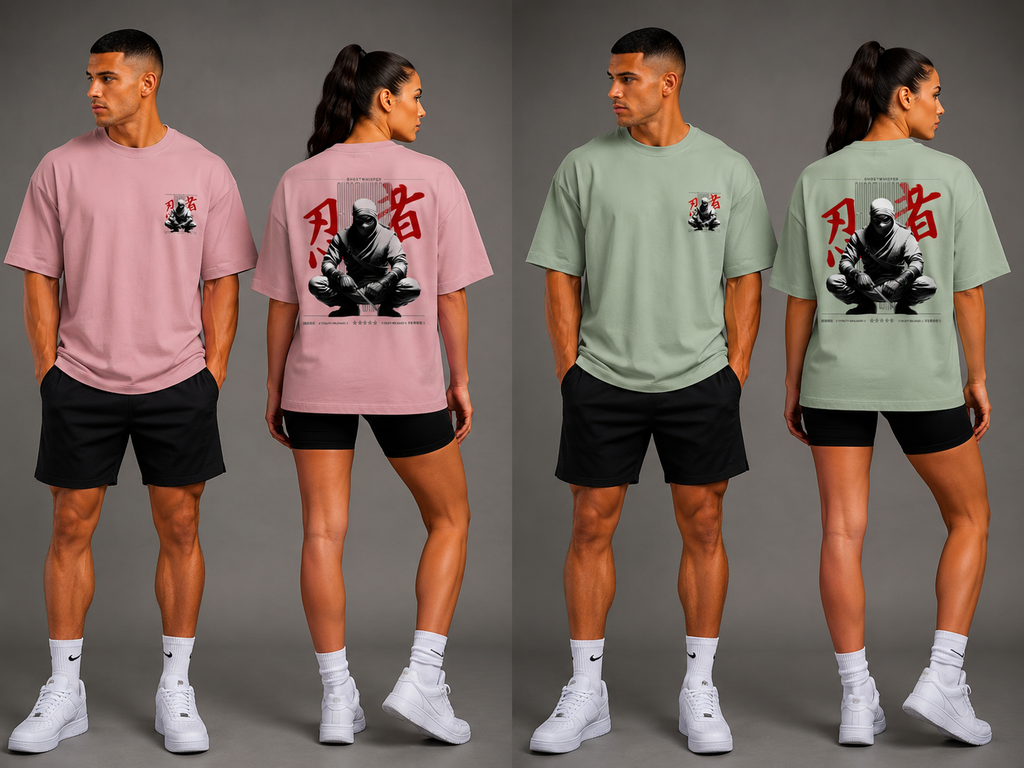 Ghost Whisper Terry Oversized Tee