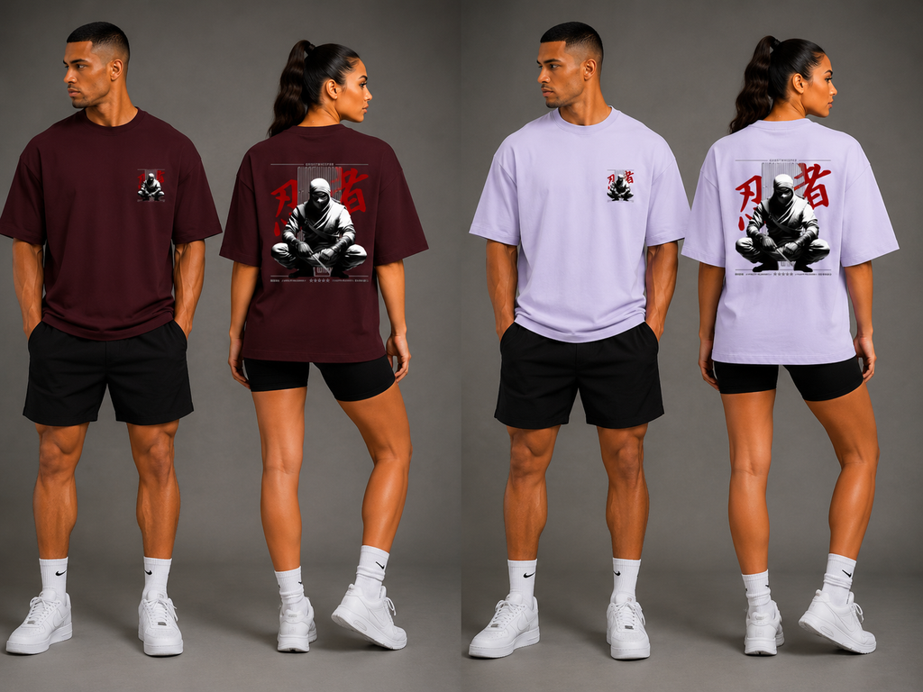 Ghost Whisper Terry Oversized Tee