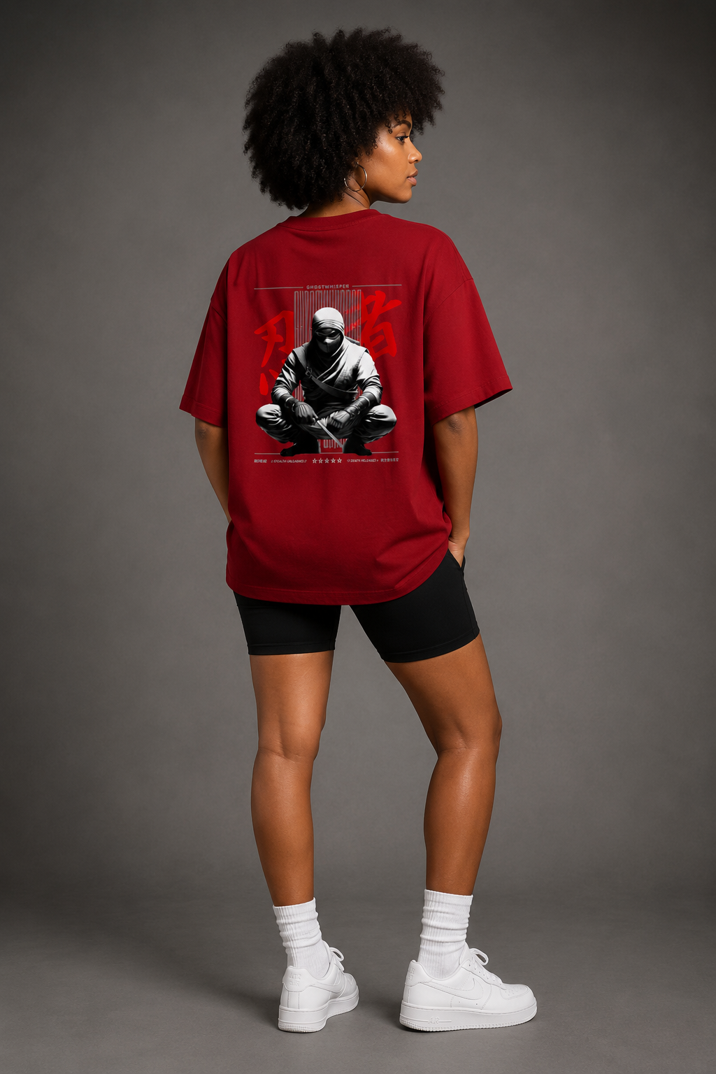 Ghost Whisper Terry Oversized Tee