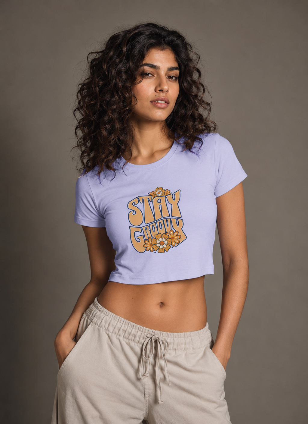Groovy Crop Top