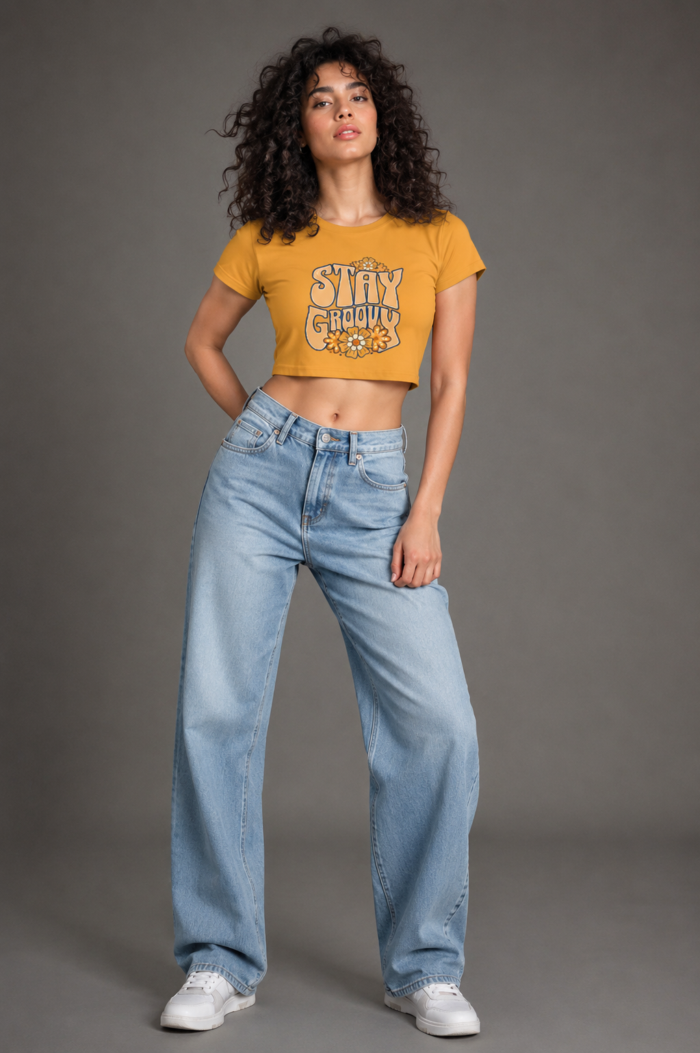 Groovy Crop Top