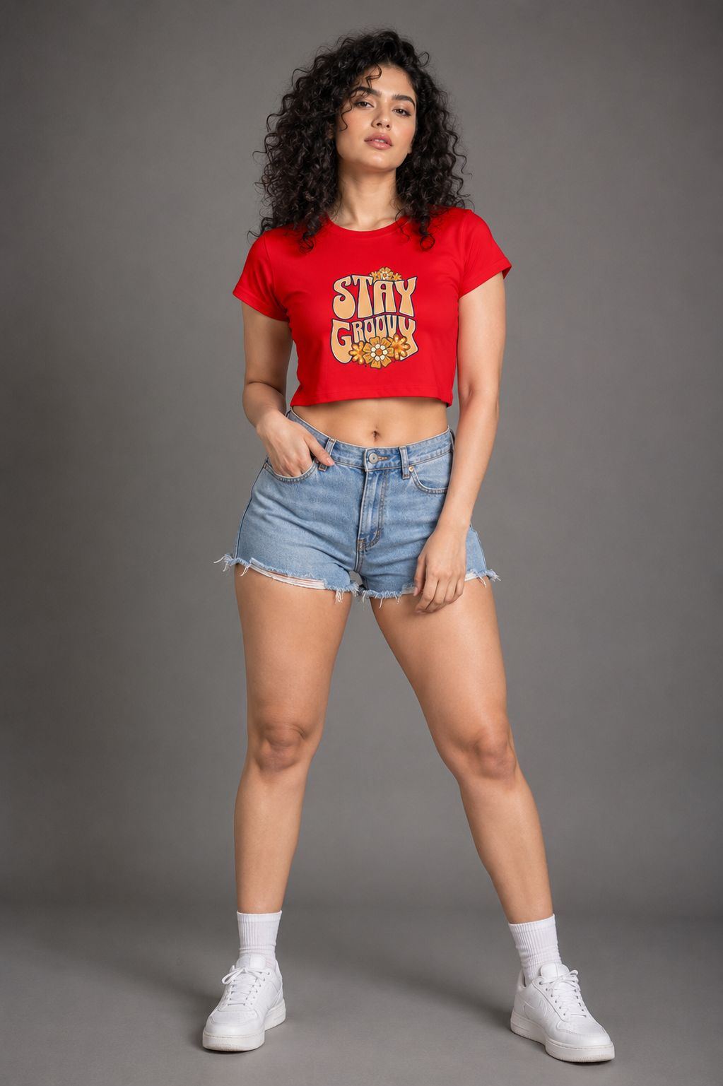 Groovy Crop Top
