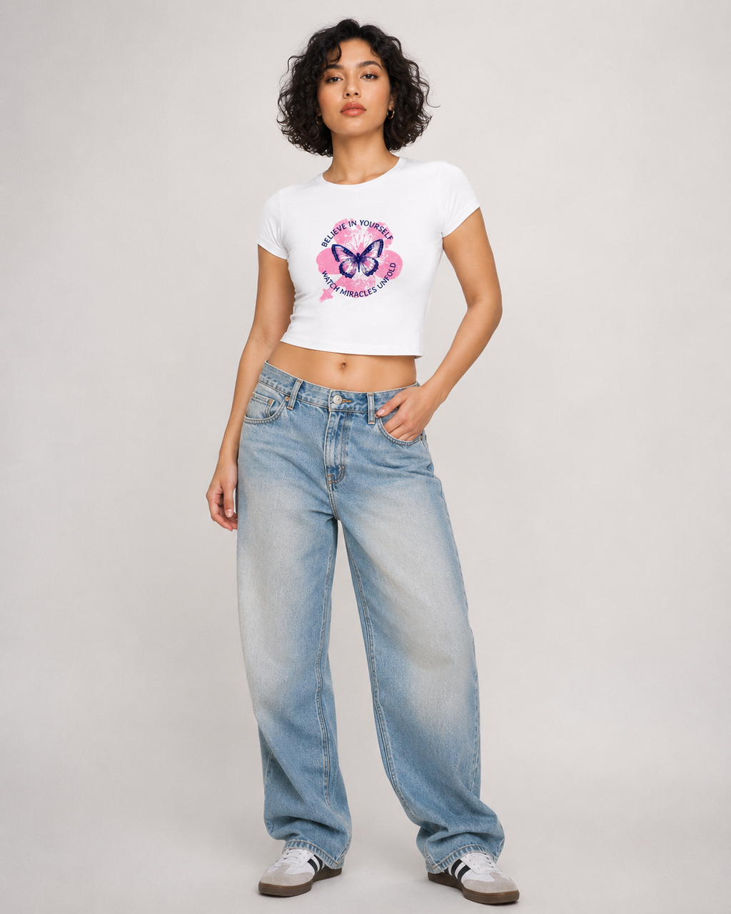 Butterfly Baby Tee
