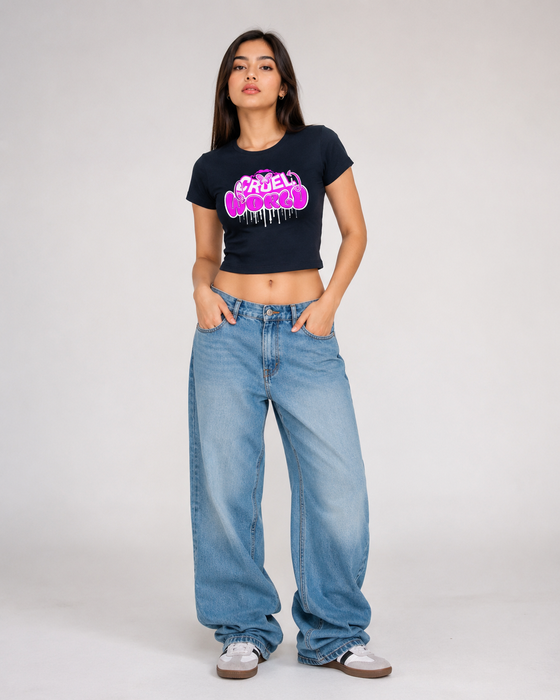 Cruel World Baby Tee