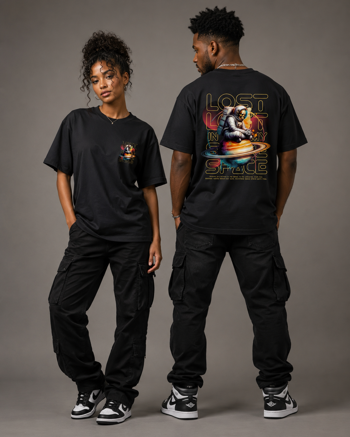 Lost in My Space Classic Oversized T-Shirt