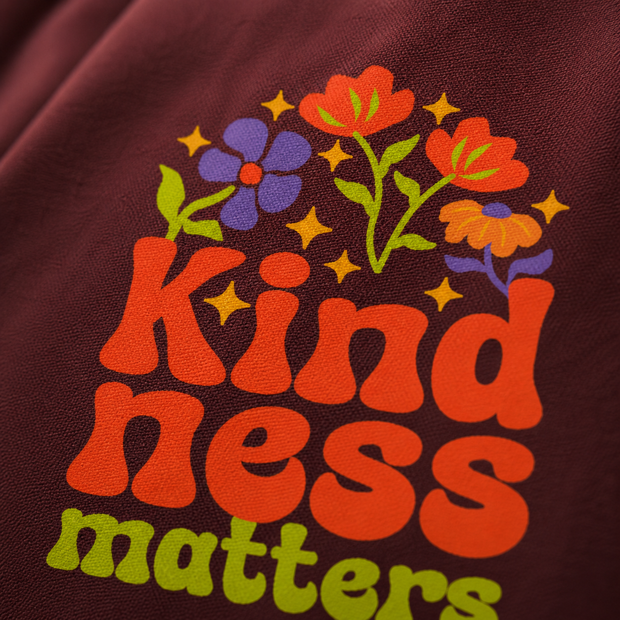Kindness Matters Tote Bag Zipper