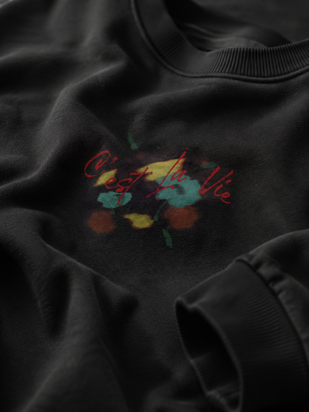 C'est La Vie! Unisex Oversized Sweatshirt
