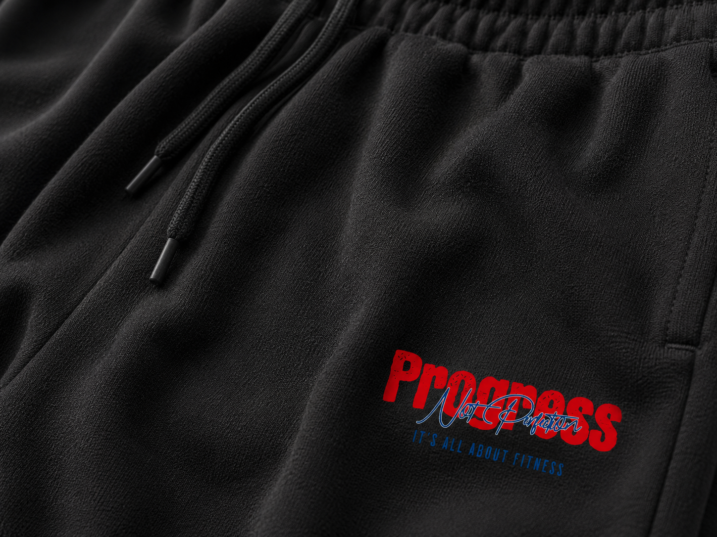 Progress, Not Perfection Terry Shorts