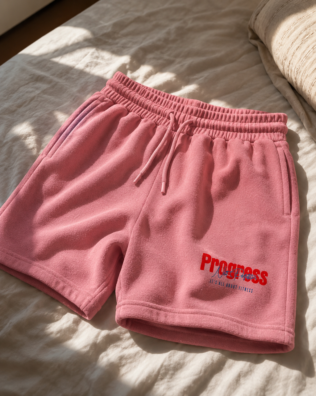 Progress, Not Perfection Terry Shorts