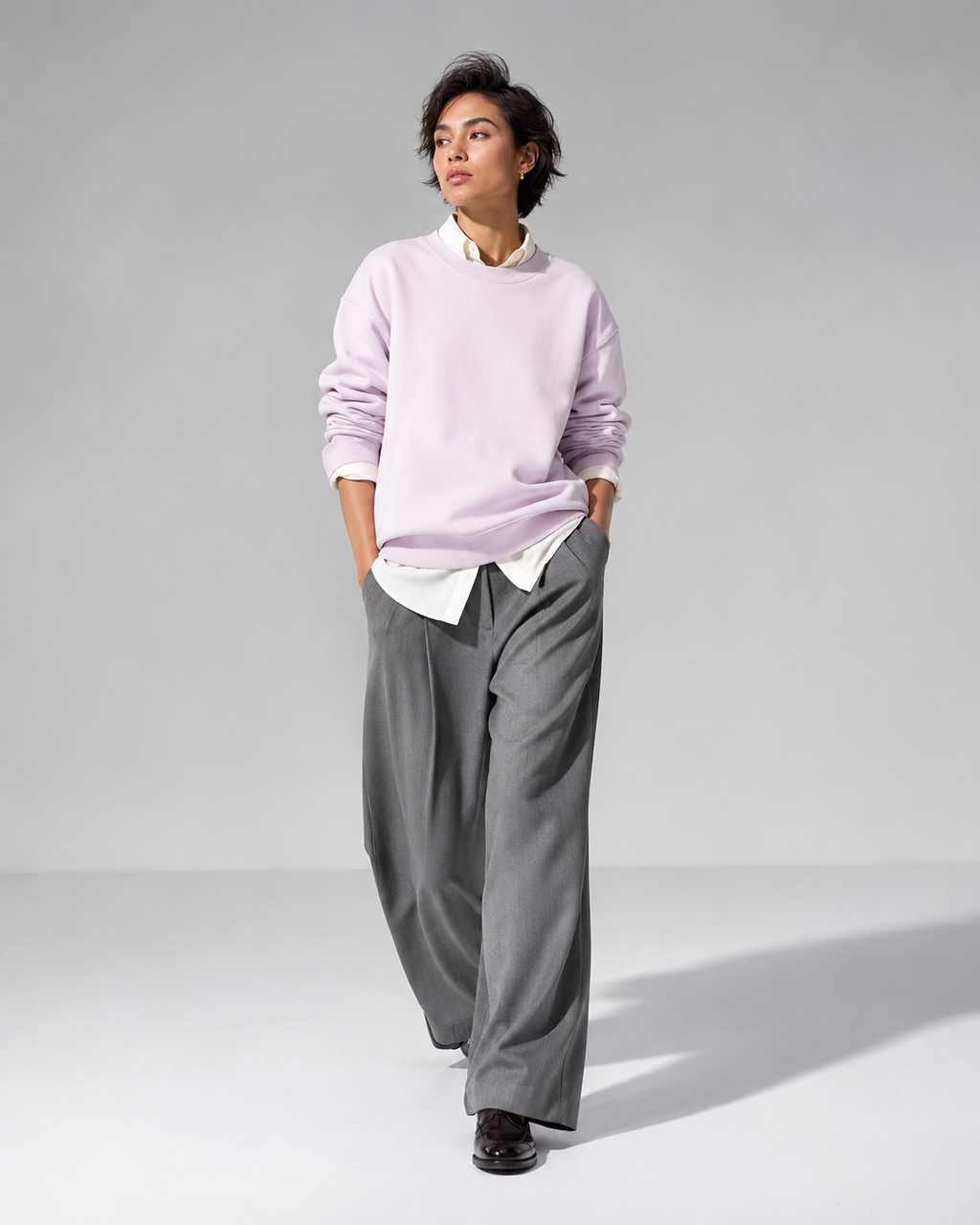 Vanilla Oversized Sweatshirt