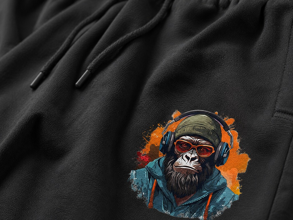 Monke!! Terry Shorts