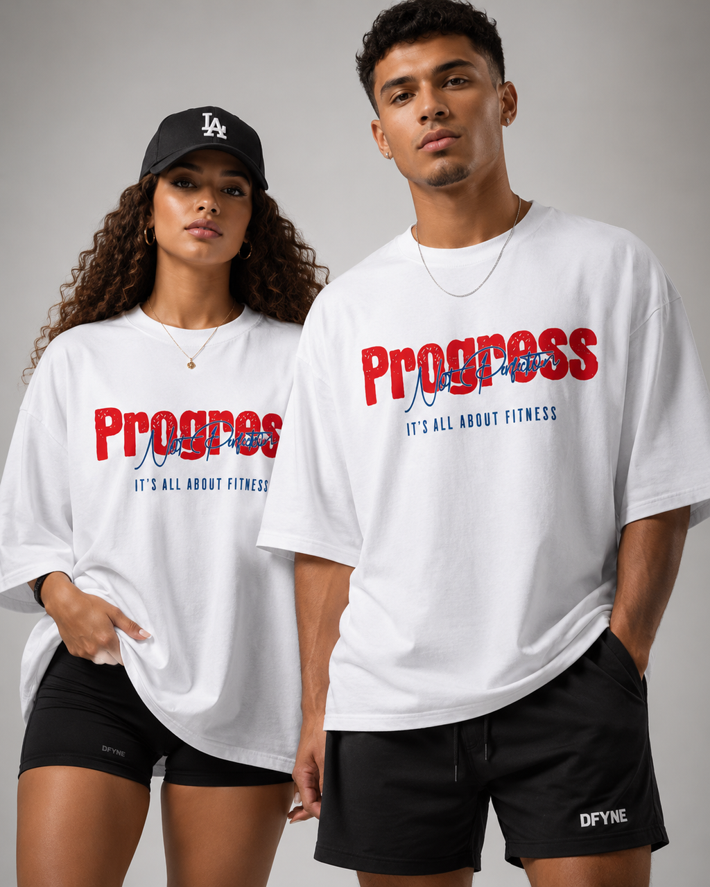 All about Fitness, Unisex Oversized T-Shirt