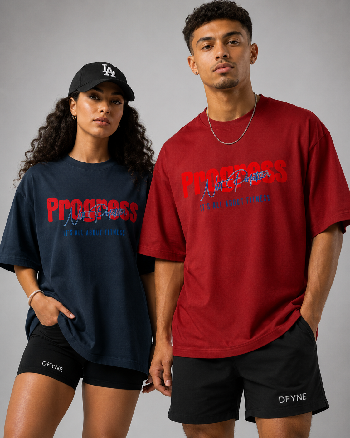 All about Fitness, Unisex Oversized T-Shirt
