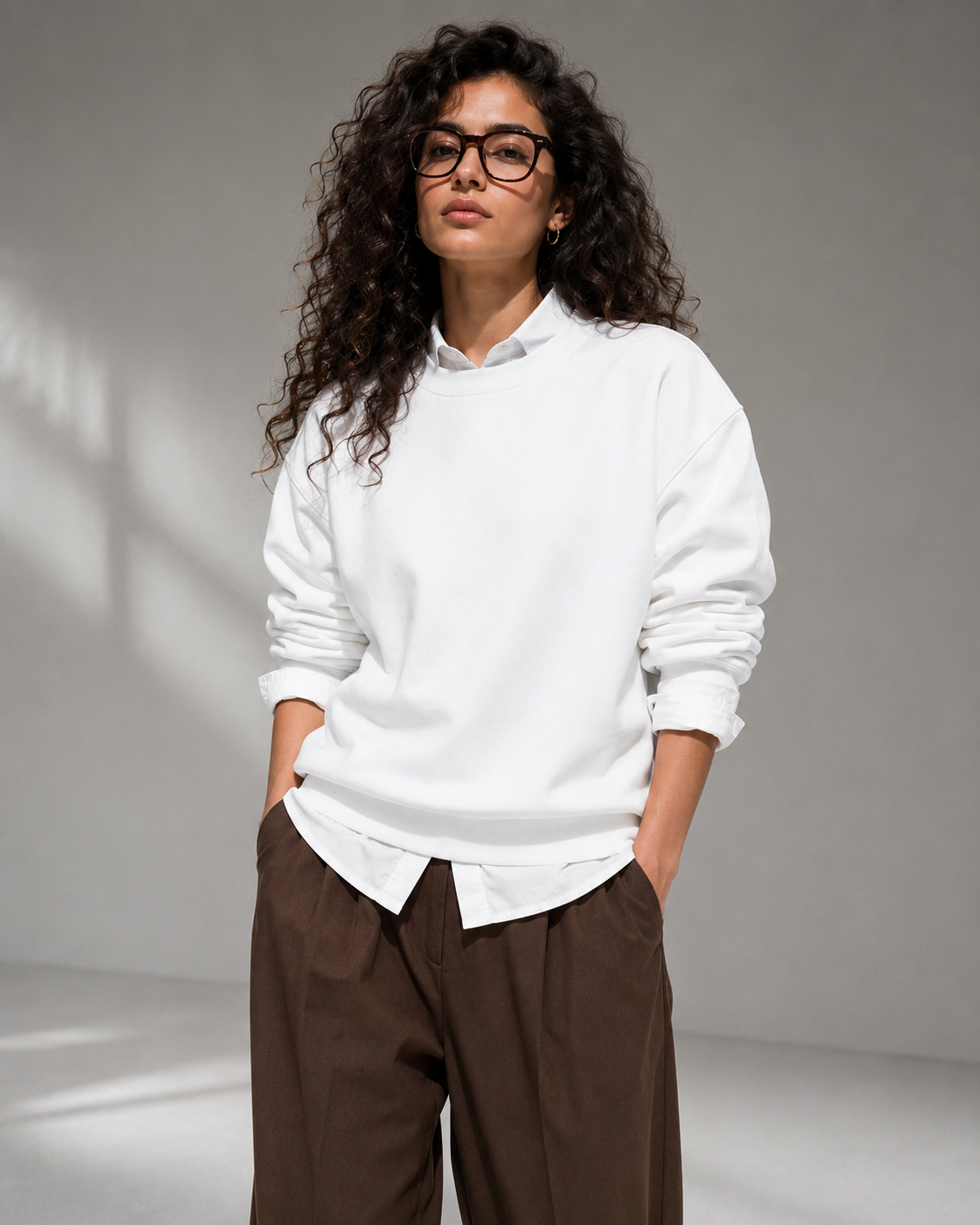 Vanilla Oversized Sweatshirt