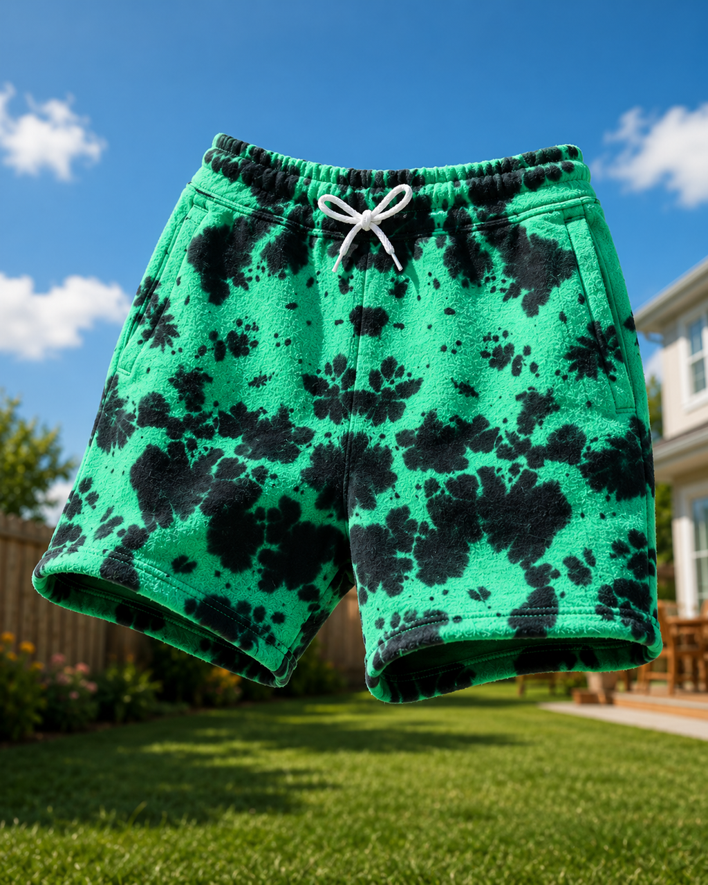 Unisex Tie Dye Shorts