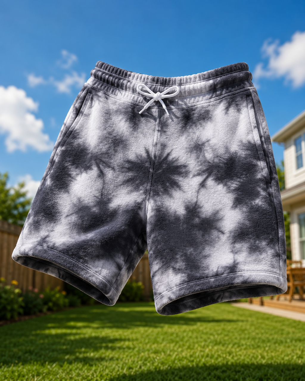 Unisex Tie Dye Shorts