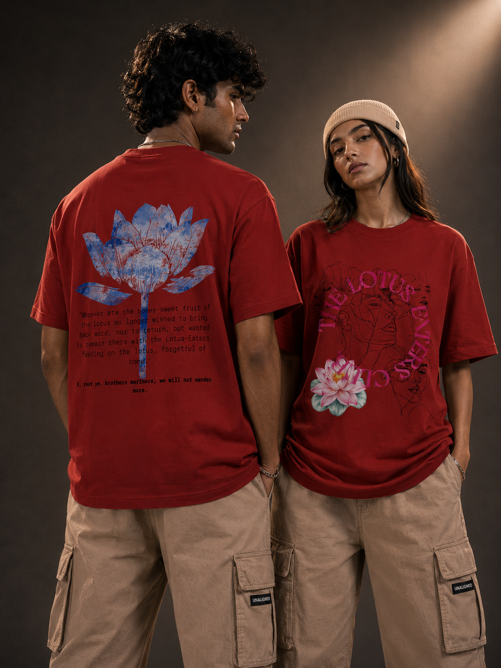 Lotus Eaters Club, Unisex Oversized Classic T-Shirt