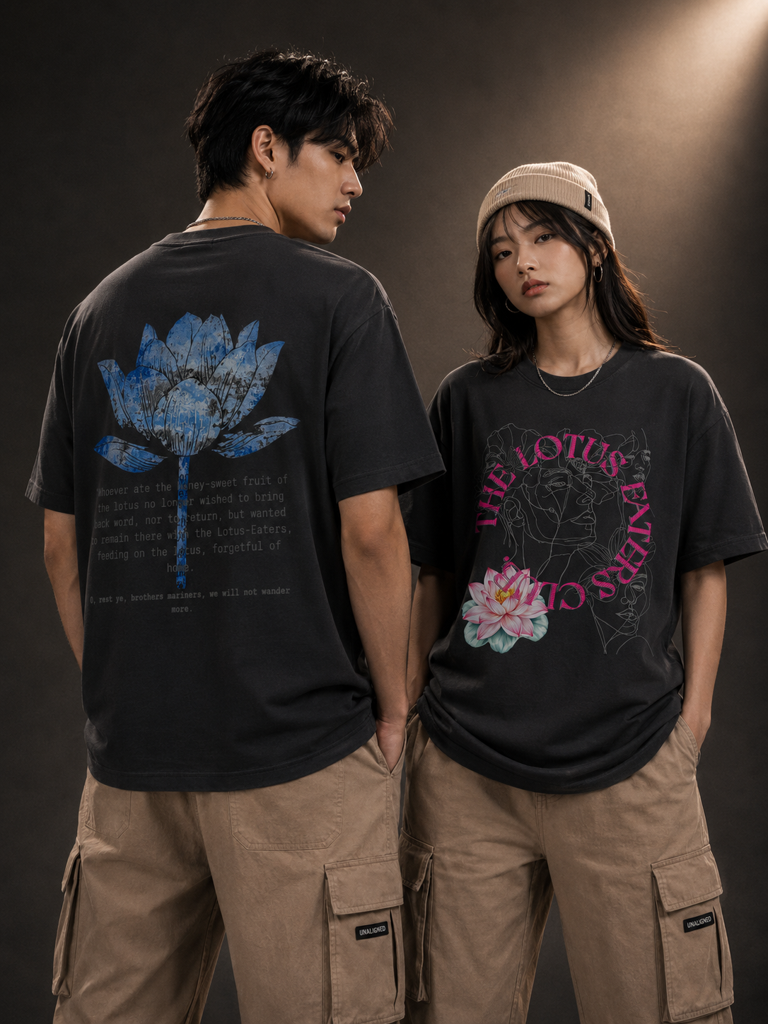 Lotus Eaters Club, Unisex Oversized Classic T-Shirt