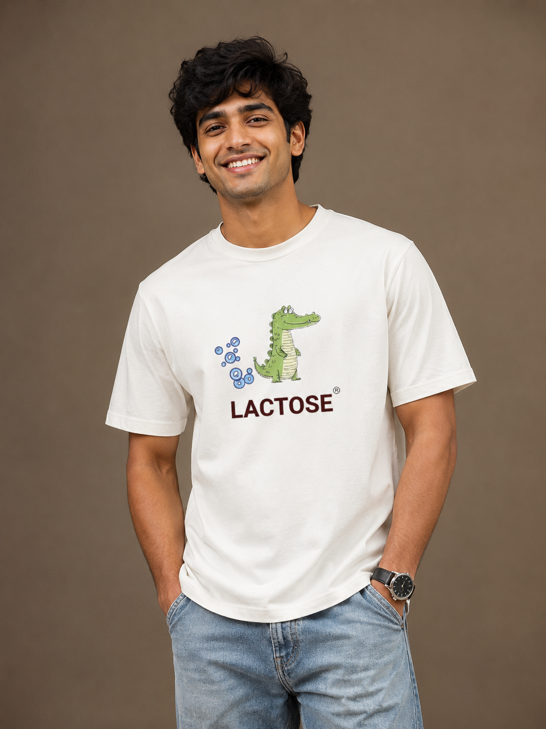 Lactose Intolerant Classic Crew T-Shirt