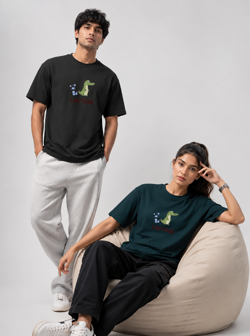 Lactose Intolerant Classic Crew T-Shirt