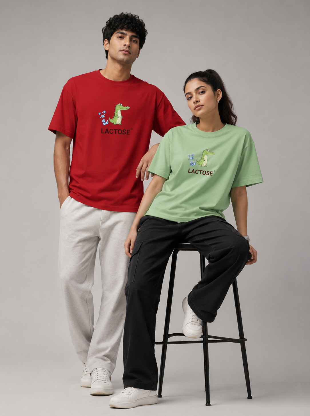 Lactose Intolerant Classic Crew T-Shirt