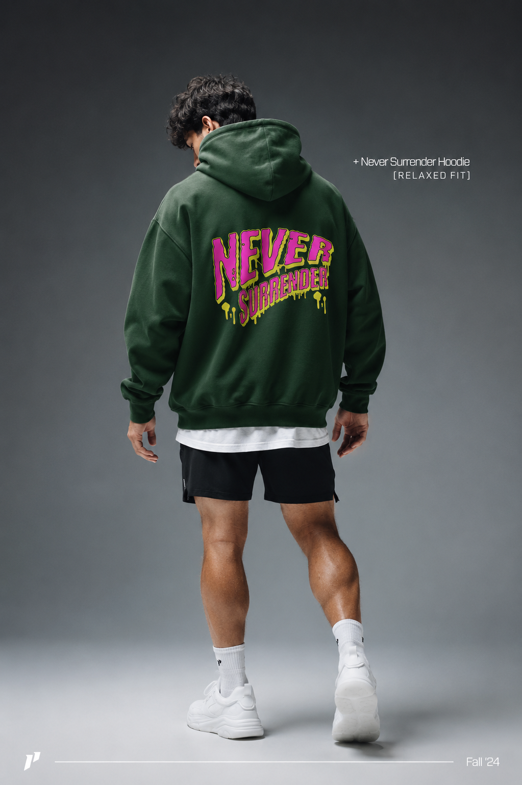 Never Surrender Oversized Hoodie