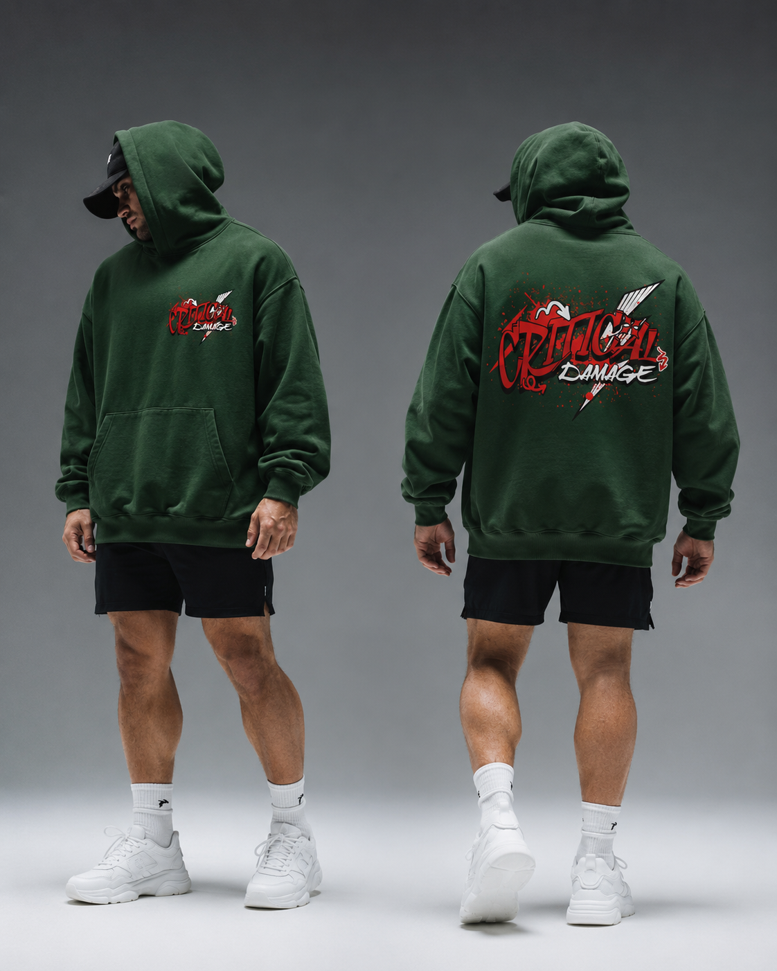 Critical Damage Oversized Hoodie