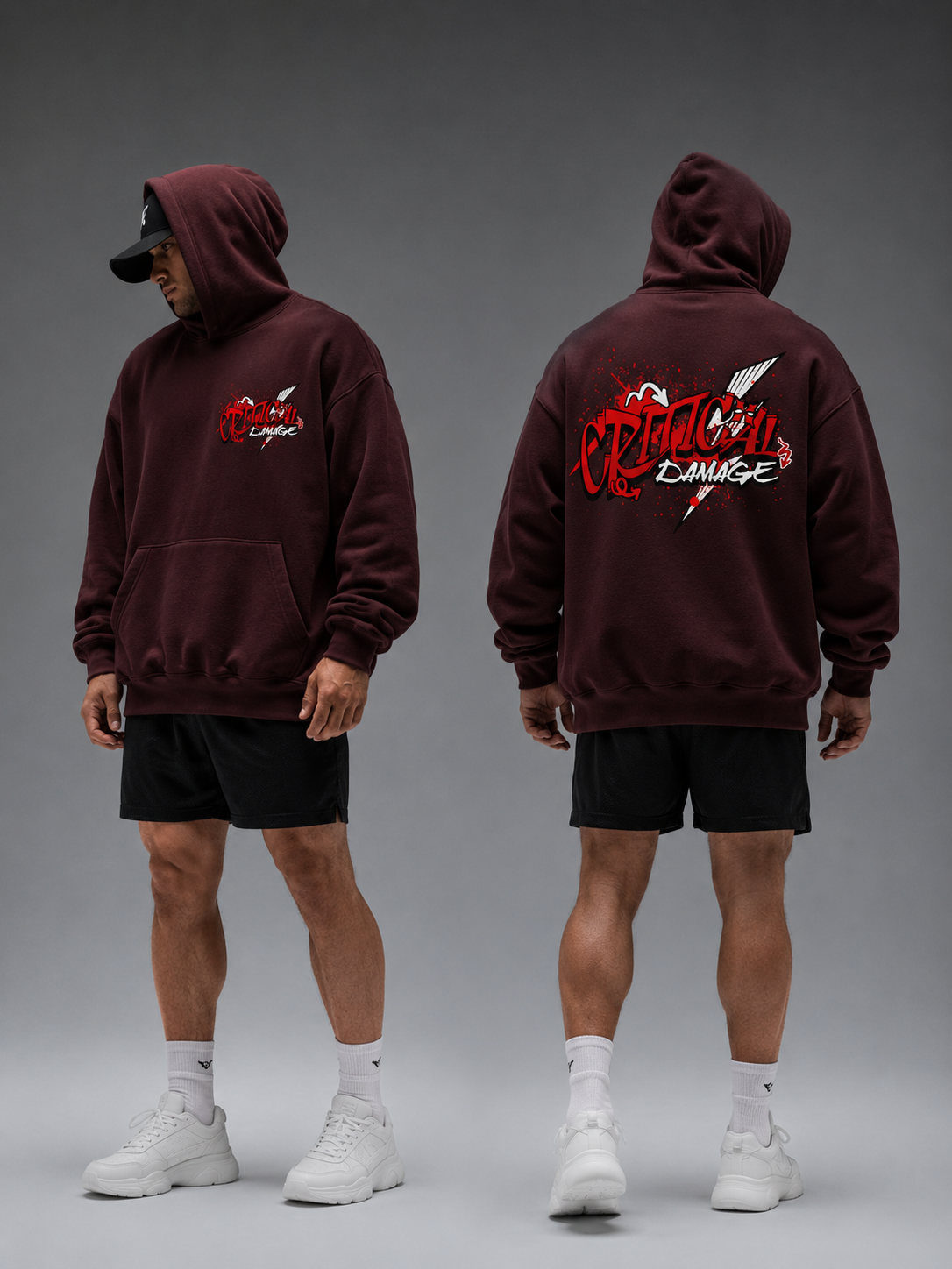 Critical Damage Oversized Hoodie