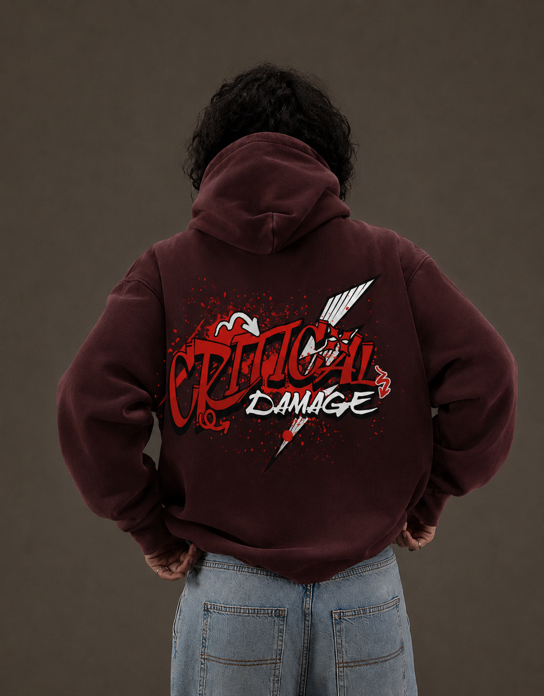 Critical Damage Oversized Hoodie