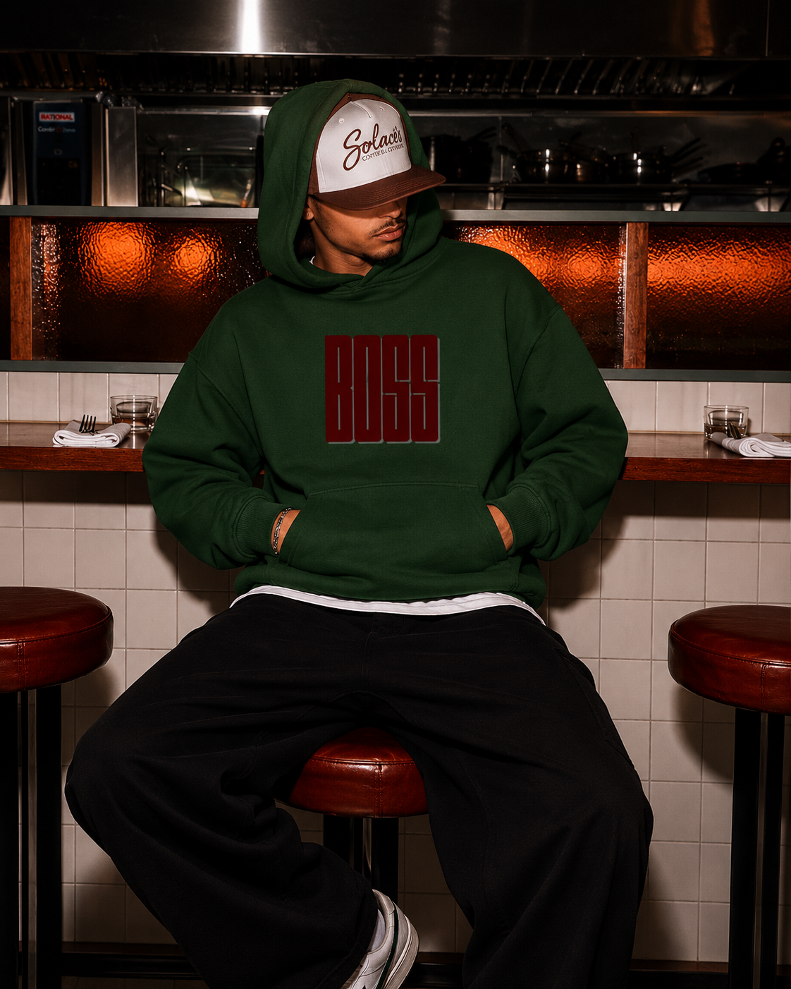 BOSS Oversized Hoodie