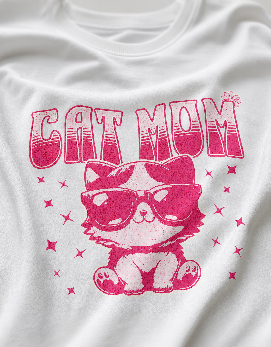 Cat Mom Oversized Classic T-Shirt