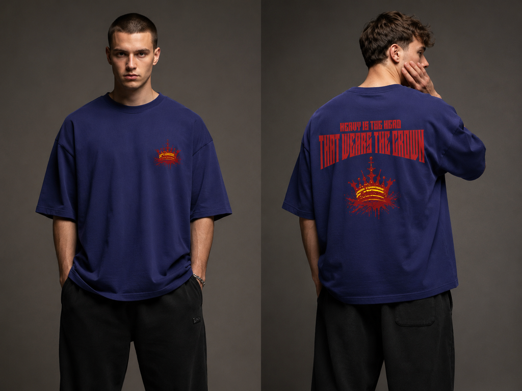 King!! Oversized Classic T-Shirt