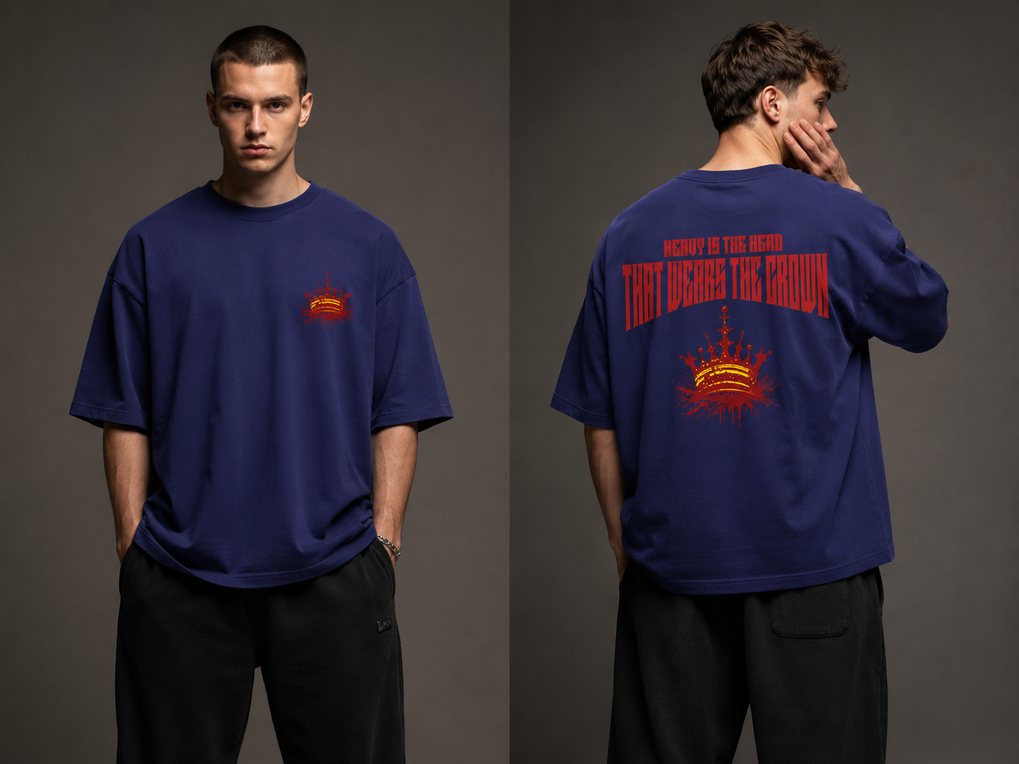 King!! Oversized Classic T-Shirt