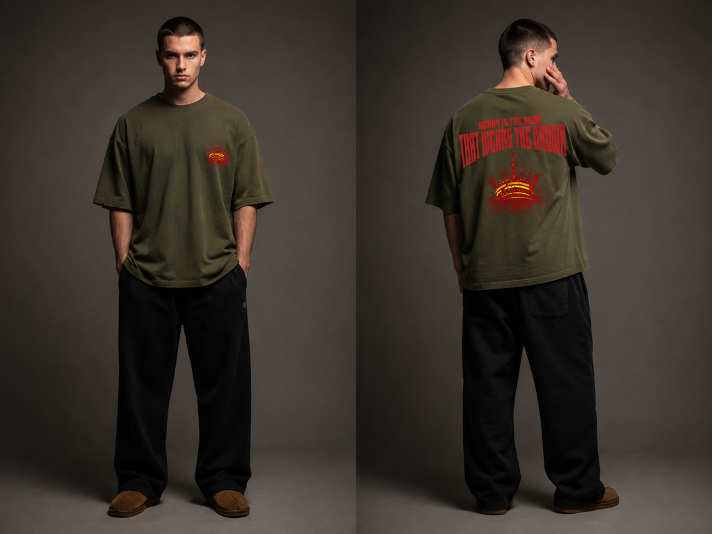 King!! Oversized Classic T-Shirt