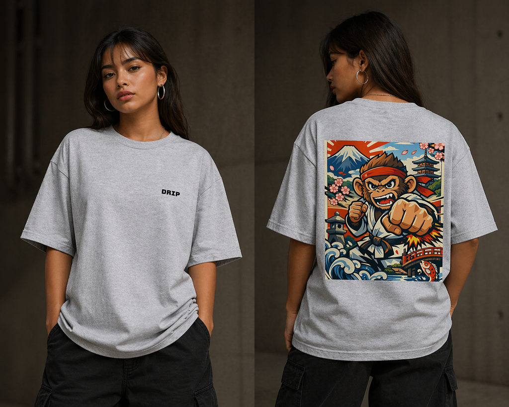 Punchy Unisex Oversized Standard T-Shirt